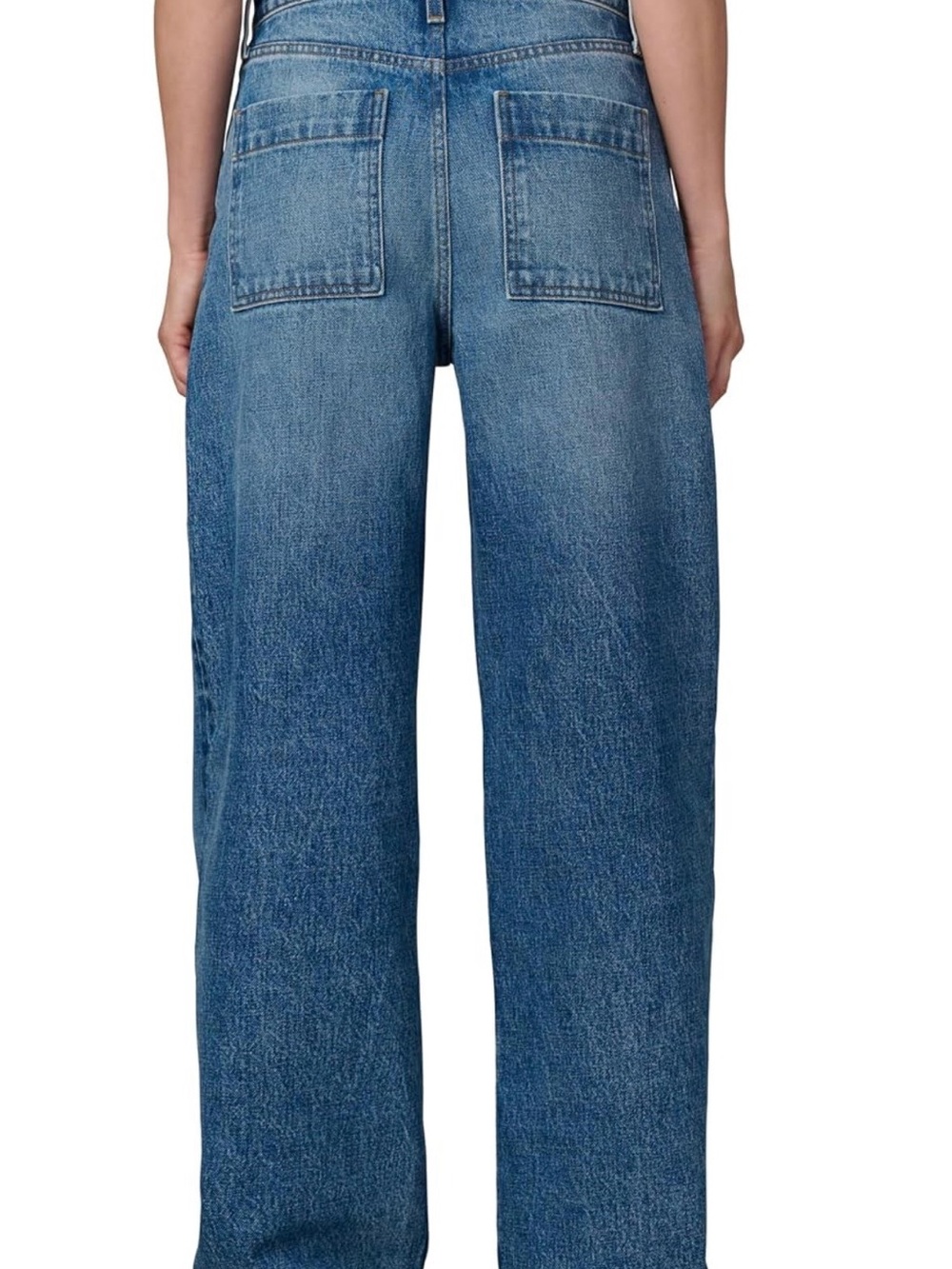 EUC sz26 Joe's Jeans The Harlowe High Rise Wide leg in Glorious 100% cotton - Picture 4 of 15